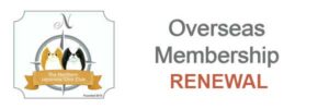 Joint Membership (Overseas) - Renewal